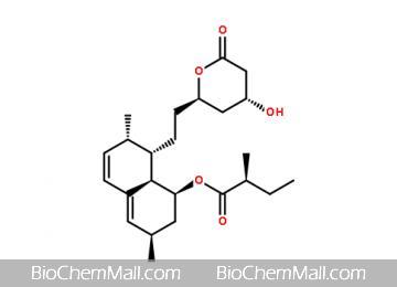 Lovastatin (MK-803, Mevinolin, Mevacor)