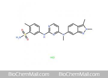 Pazopanib hydrochloride