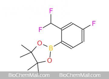 2-[2-(Difluoromethyl)-4-fluorophenyl]-4,4,5,5-tetramethyl-1,3,2-dioxaborolane