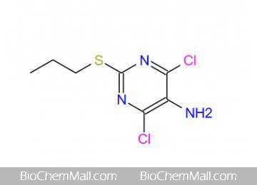 4,6-dichloro-2-propylthiopyrimidine-5-amine