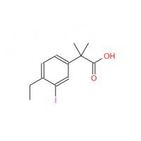 2-(4-ethyl-3-iodophenyl)-2-Methylpropanoic acid