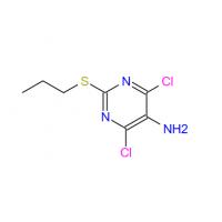 4,6-dichloro-2-propylthiopyrimidine-5-amine