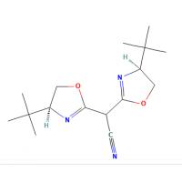 2,2-bis[(4S)-4-tert-butyl-4,5-dihydro-1,3-oxazol-2-yl]acetonitrile
