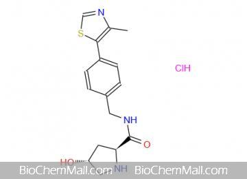 (2S,4R)-4-Hydroxy-N-(4-(4-methylthiazol-5-yl)benzyl)pyrrolidine-2-carboxamide hydrochloride