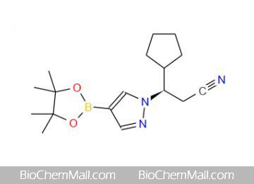 (R)-3-Cyclopentyl-3-(4-(4,4,5,5-tetramethyl-1,3,2-dioxaborolan-2-yl)-1H-pyrazol-1-yl)propanenitrile