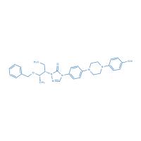 1-((2S,3S)-2-(Benzyloxy)pentan-3-yl)-4-(4-(4-(4-hydroxyphenyl)piperazin-1-yl)phenyl)-1H-1,2,4-triazol-5(4H)-one