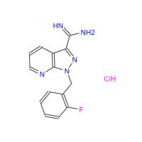 1-(2-Fluorobenzyl)-1H-pyrazolo[3,4-b]pyridine-3-carboximidamide hydrochloride
